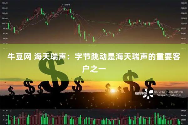 牛豆网 海天瑞声：字节跳动是海天瑞声的重要客户之一