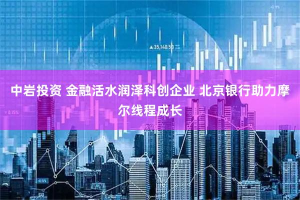中岩投资 金融活水润泽科创企业 北京银行助力摩尔线程成长