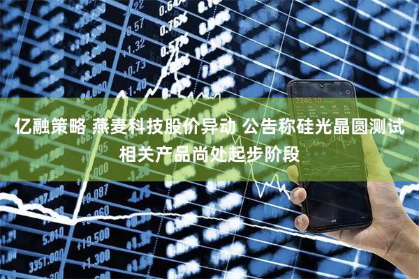 亿融策略 燕麦科技股价异动 公告称硅光晶圆测试相关产品尚处起步阶段